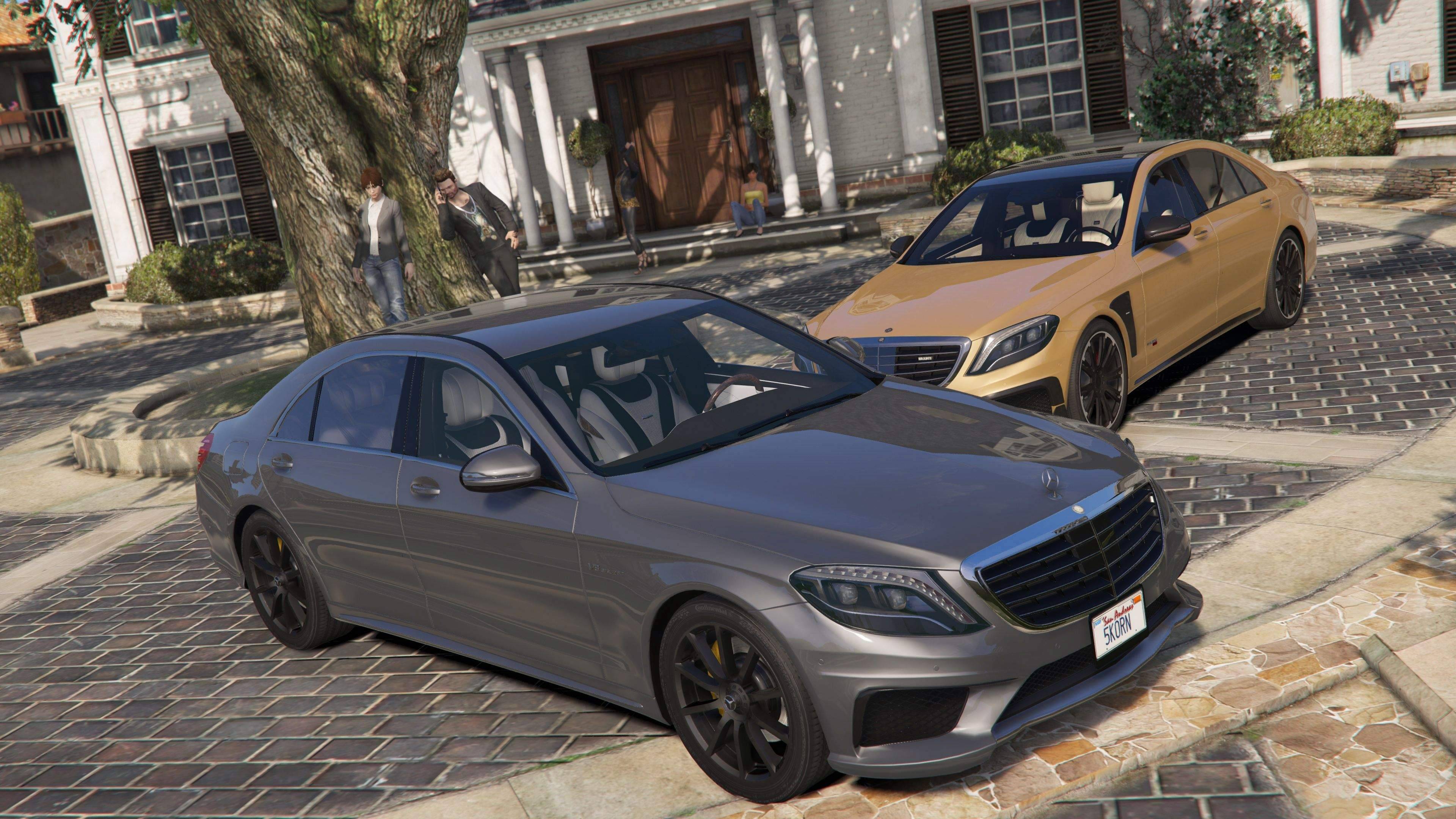 【GTA5载具】2014 梅赛德斯-AMG S63 W222:豪华与性能的完美结合