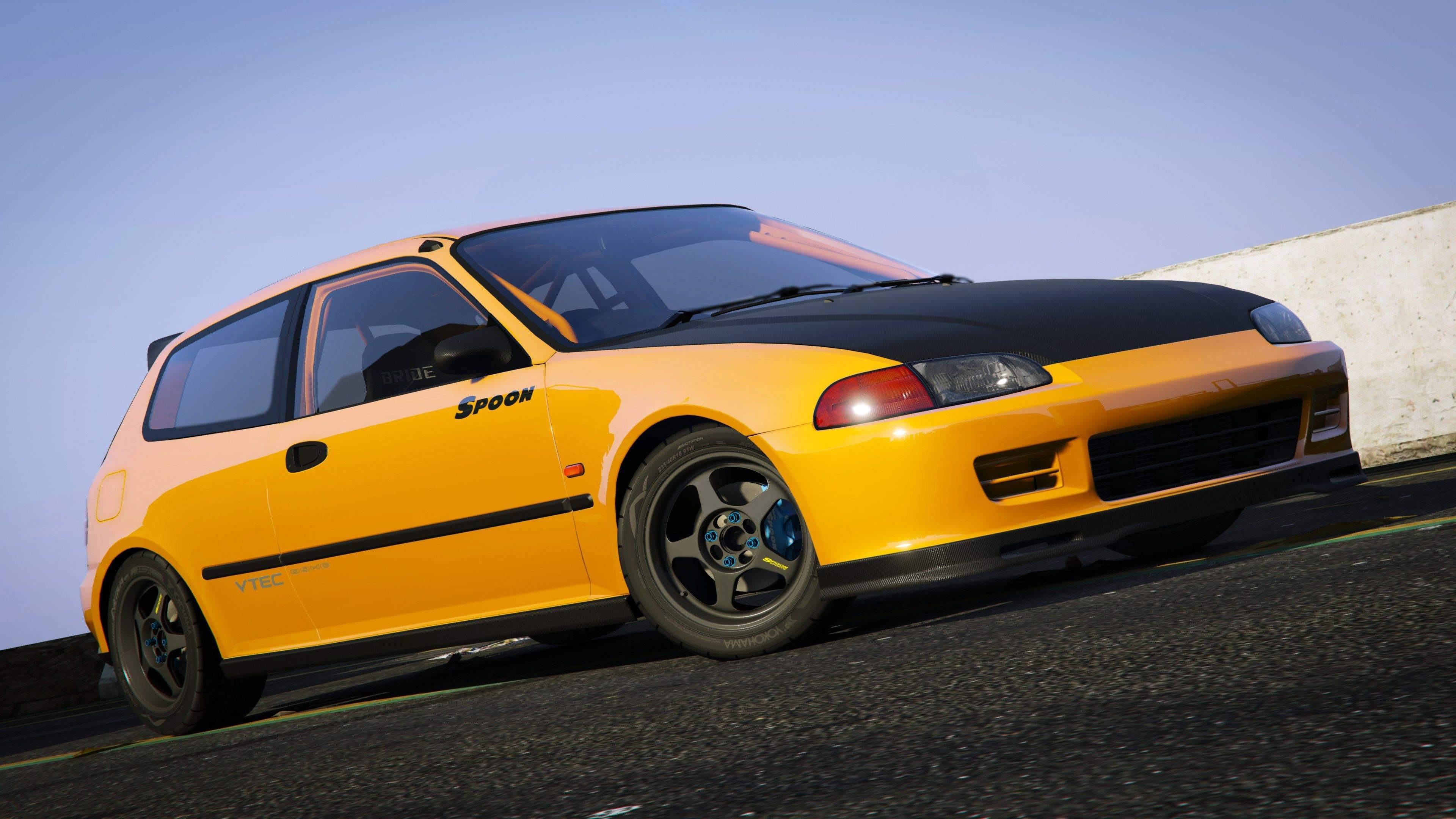 【GTA5载具】Spoon Sports Honda Civic SIR (EG6):经典JDM改装车的巅峰之作