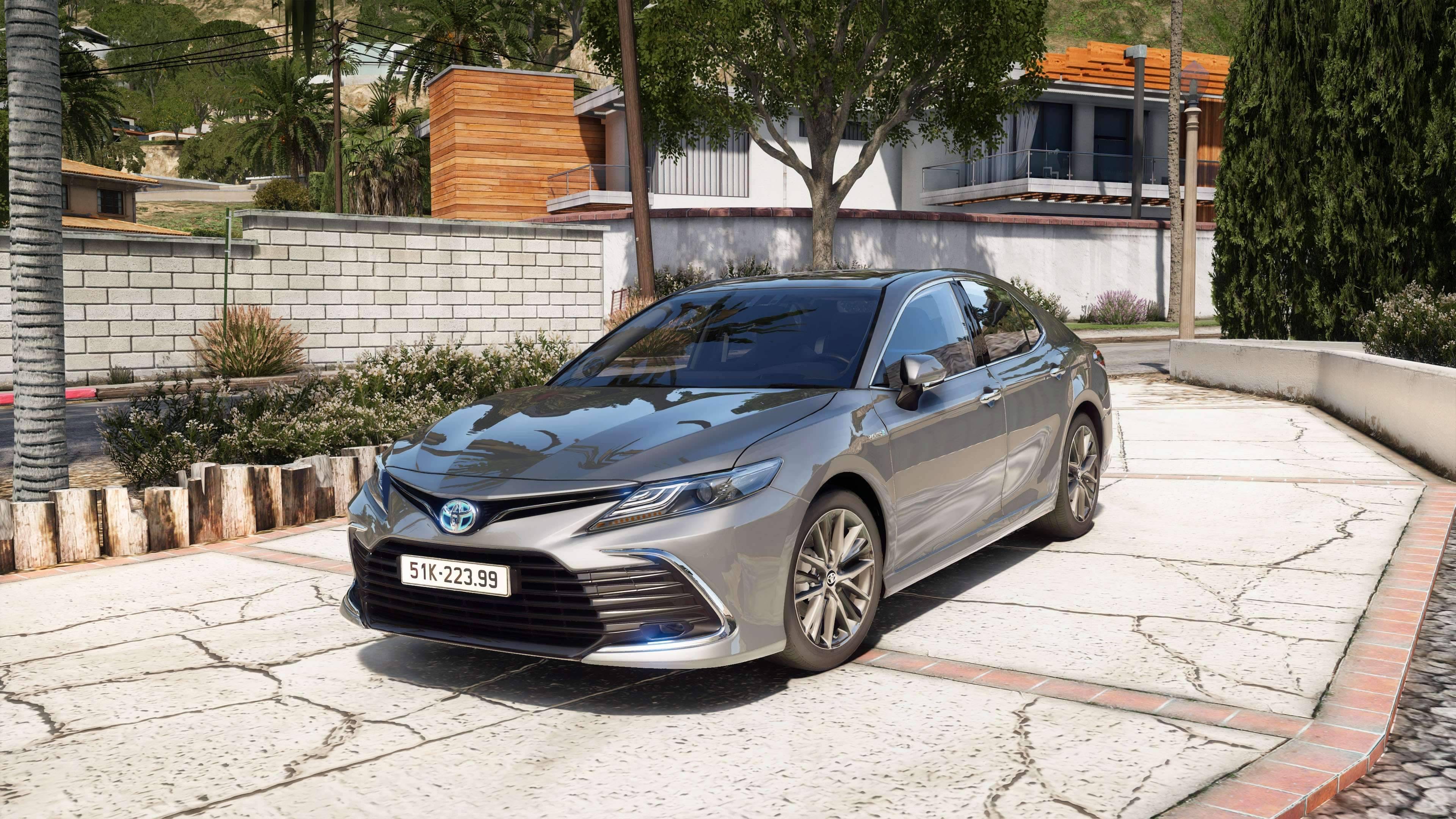 【GTA5载具】丰田凯美瑞混动版 2022:洛圣都最真实的混合动力轿车