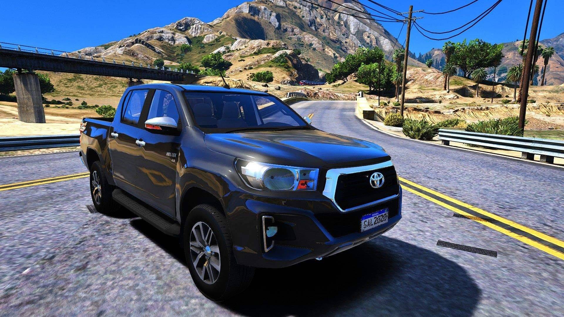 【GTA5载具】2019款丰田海拉克斯:硬派越野王者,不翻车的可靠伙伴