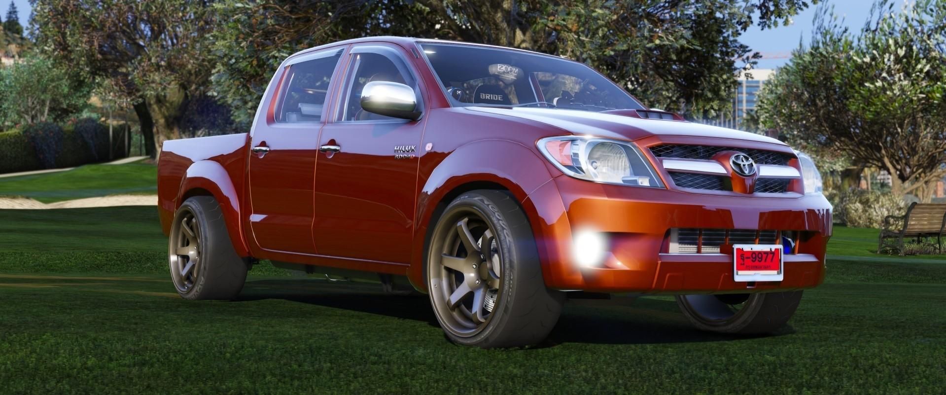 【GTA5载具】丰田海拉克斯 Vigo 2007:硬派越野王者,完美融入洛圣都街头