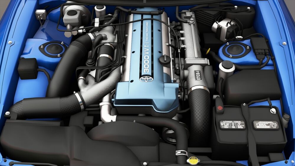 【GTA5载具】丰田 Supra 2JZ 3.0L V6 发动机音效 MOD:极致声浪体验