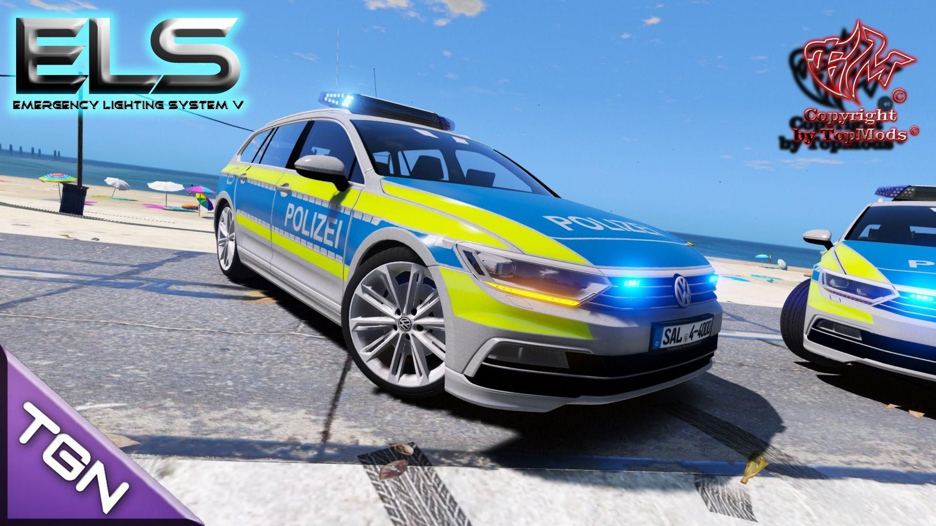【GTA5载具】Volkswagen Passat B8 自动公路警察版 DBS 4000:洛圣都最威猛的警车