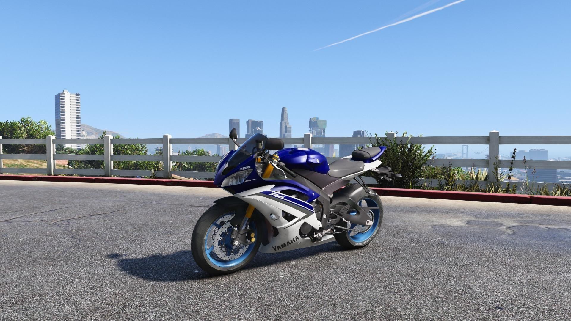 【GTA5载具】2015款雅马哈YZF-R6:洛圣都街头的极速战神,摩托车改装控必备!