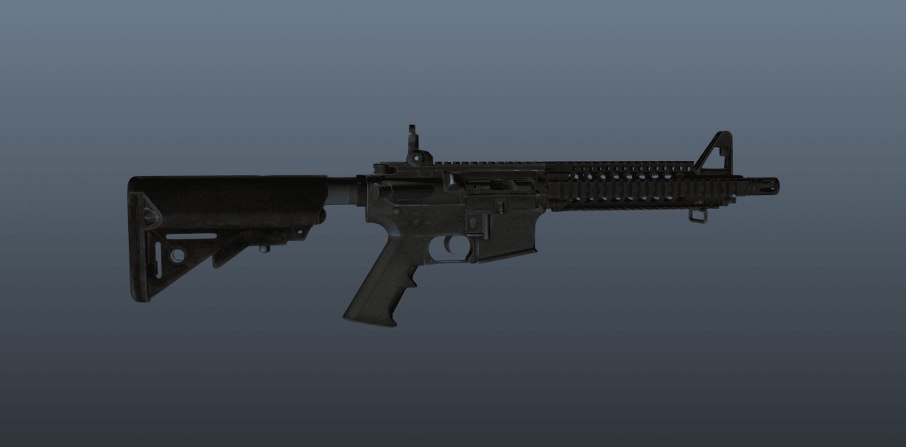 GTA5 军事级MOD来袭:AR-15从EFT移植版 (带精准附件和动画)