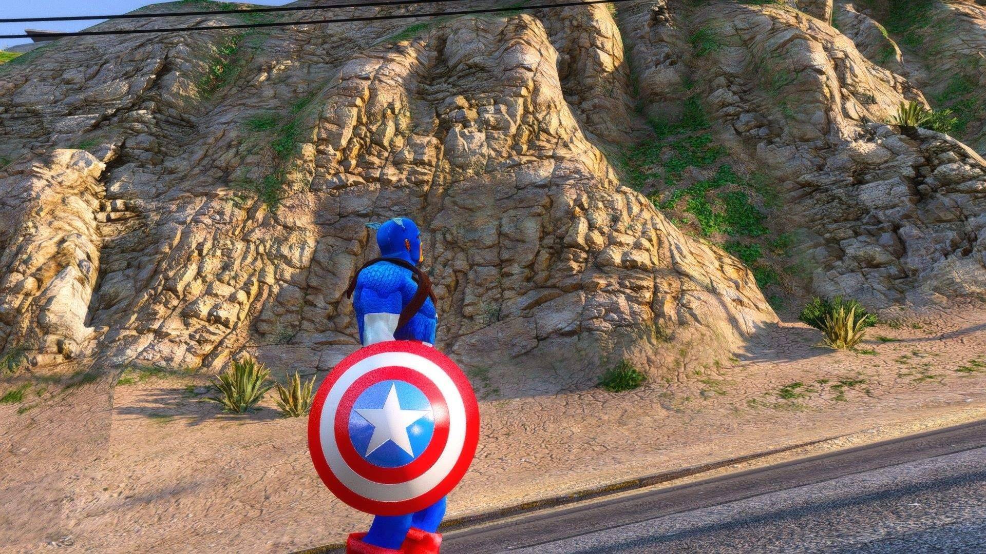 美队经典圆盾 MOD(独立版)—— 带碰撞模型和完美替换方案