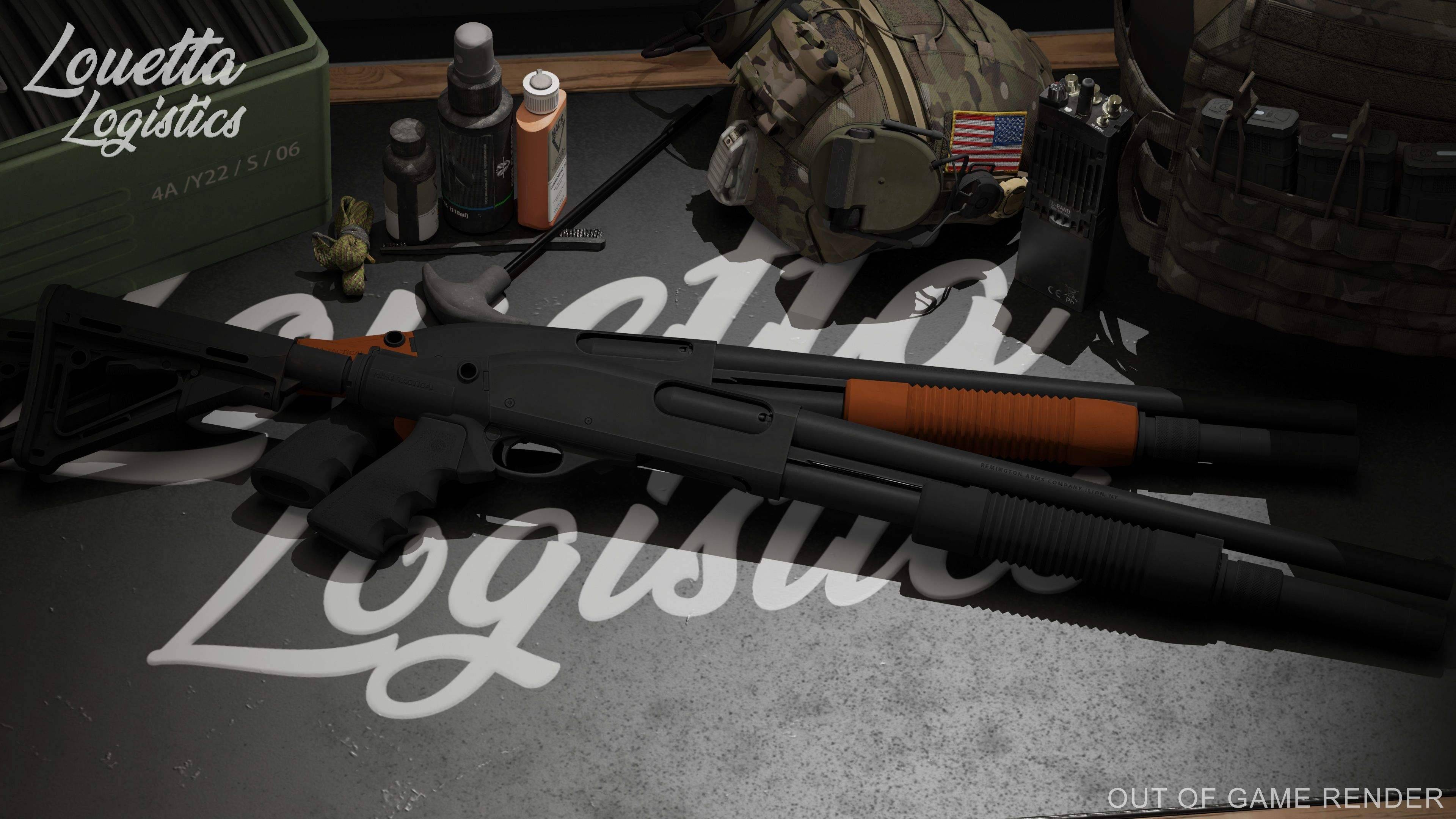 GTA5 MOD 新宠儿:Remington Model 870 高清动画版霰弹枪 (带战术枪托)