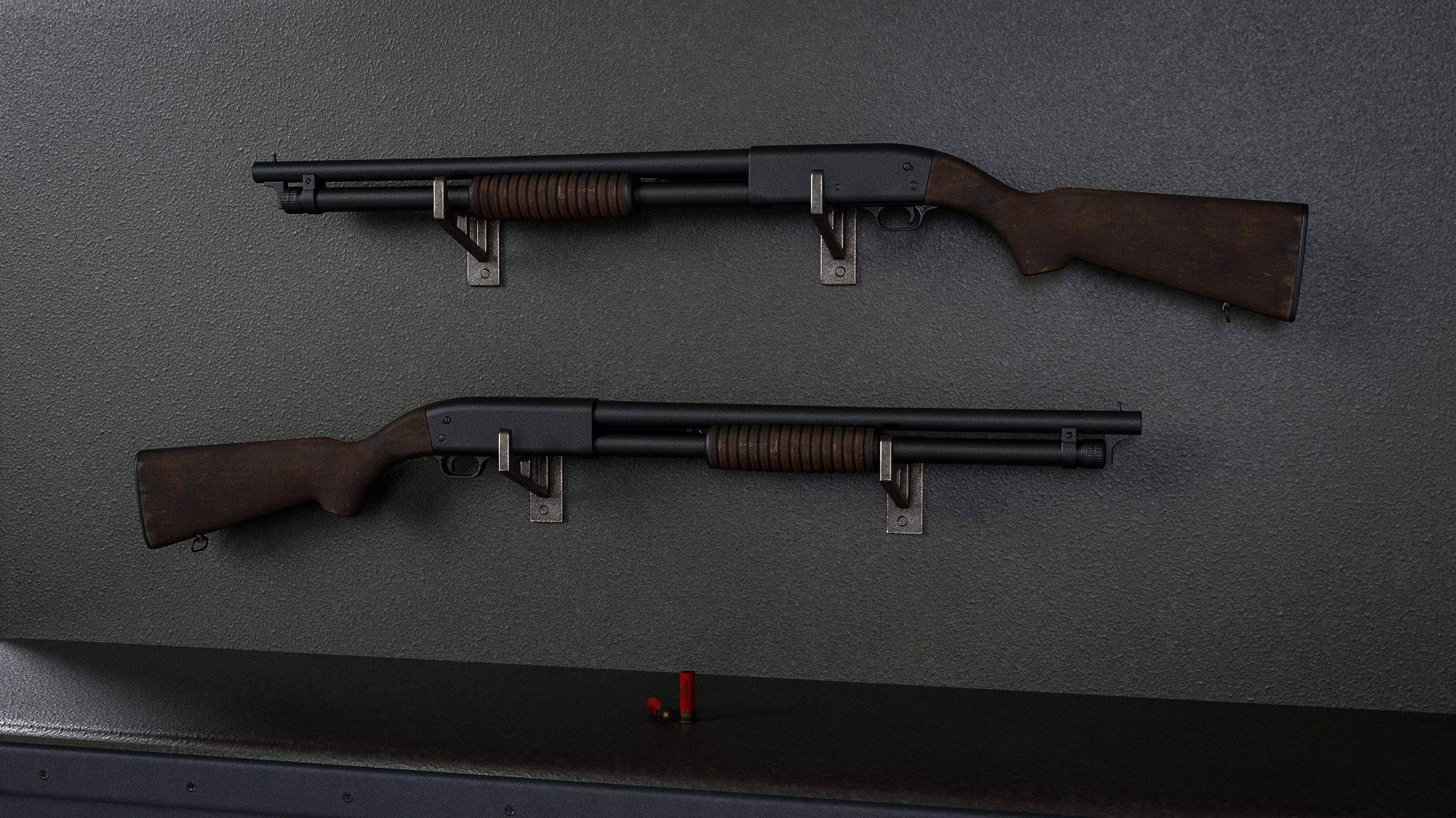 GTA5 真实化改造:Ithaca M37 'Long' 2K高清重置版 MOD (完整动画)