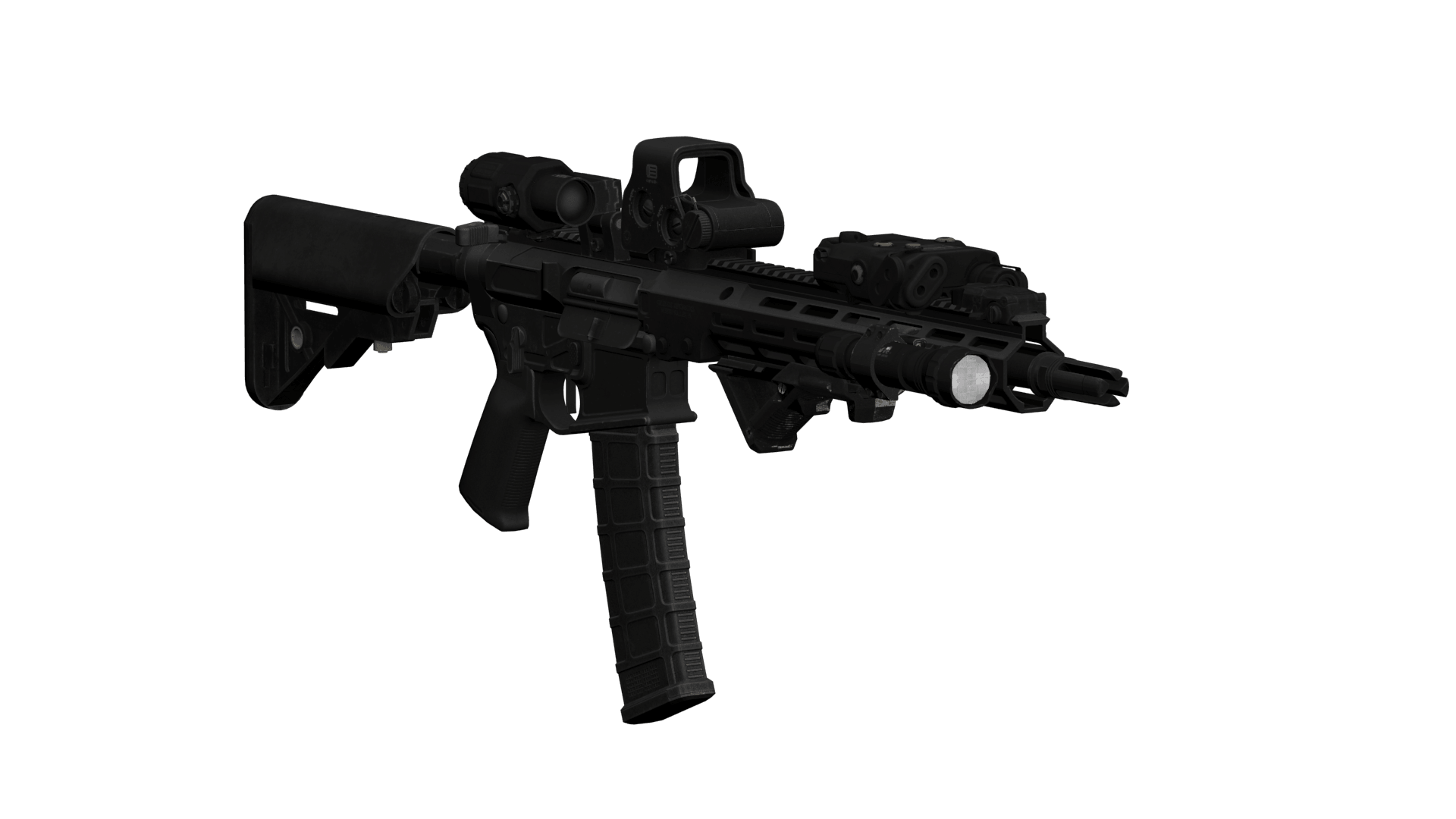 狼堡逃杀装备移植:TX-15 DML 4K MOD (替换Mk2卡宾枪)