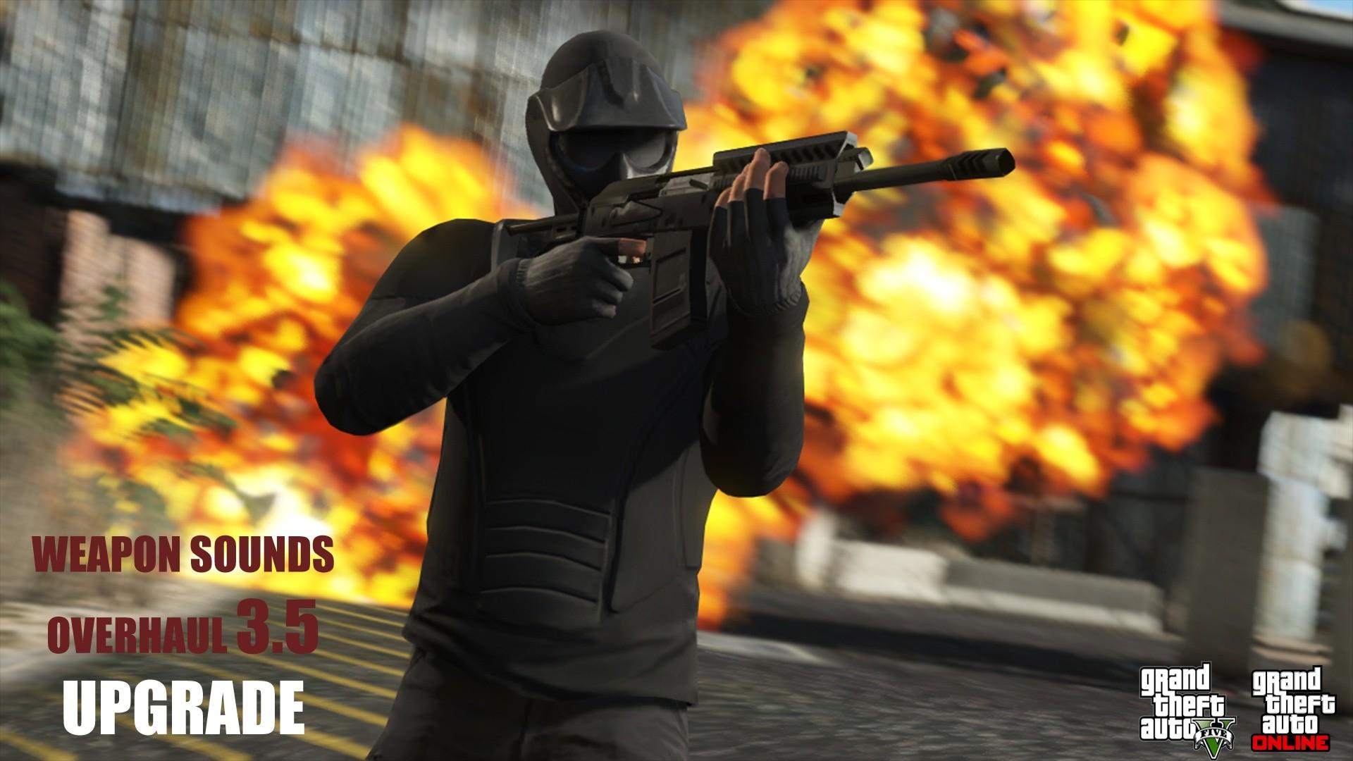 GTA5 枪声革命:武器声音重制反馈升级 3.5